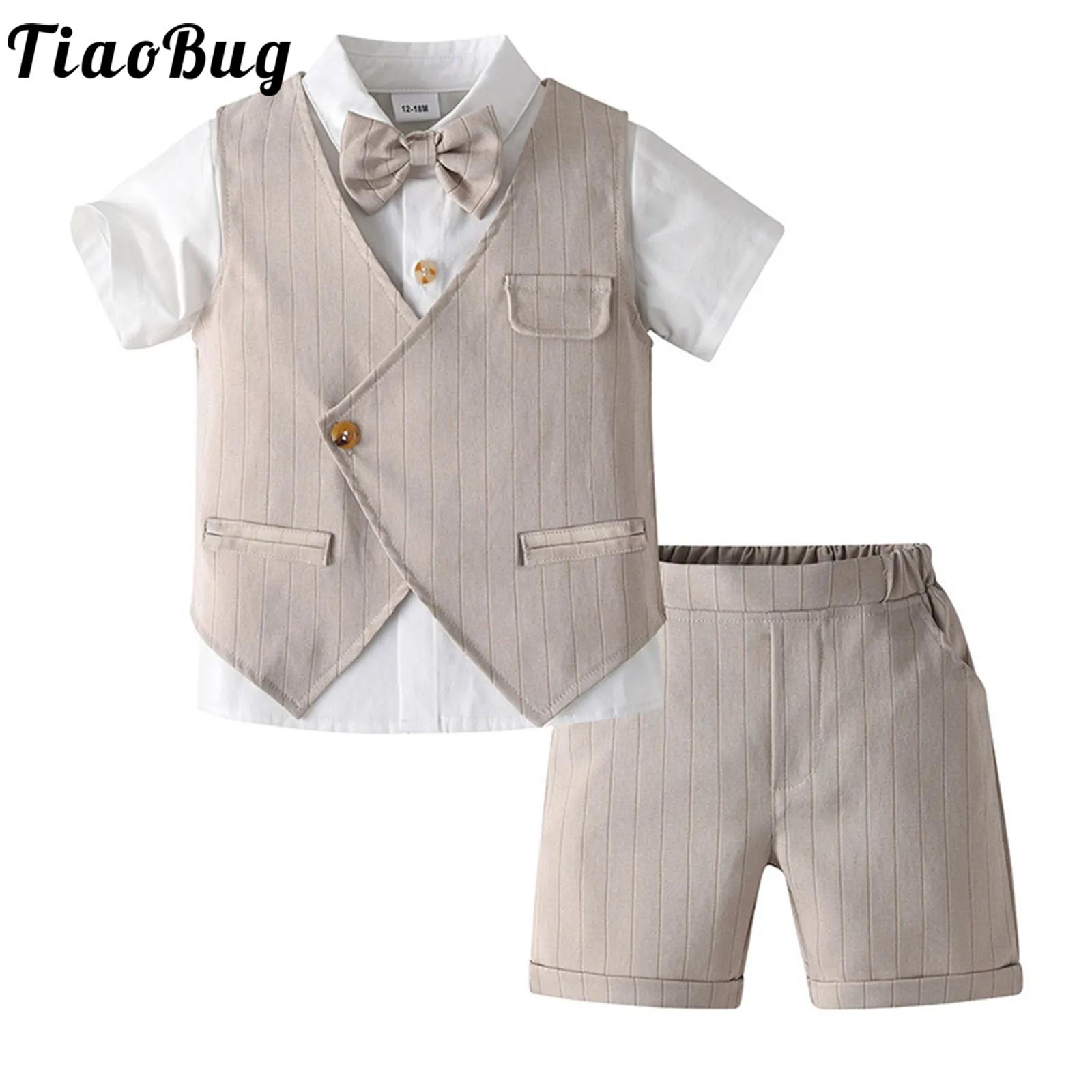 Baby Boy Suit Set Baptism - Baby Boys Clothes Gentlemen Suit Outfit