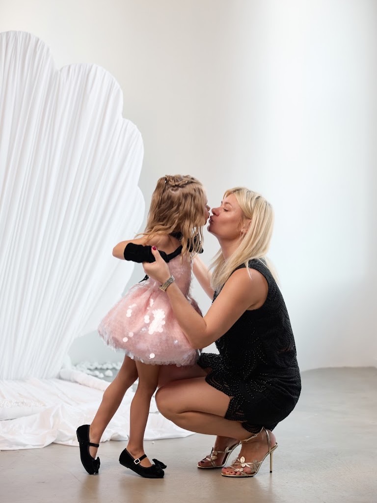 Pink Sequin Tulle Girl Birthda - огляд і ціна Toddler Girl Tulle Party Dress