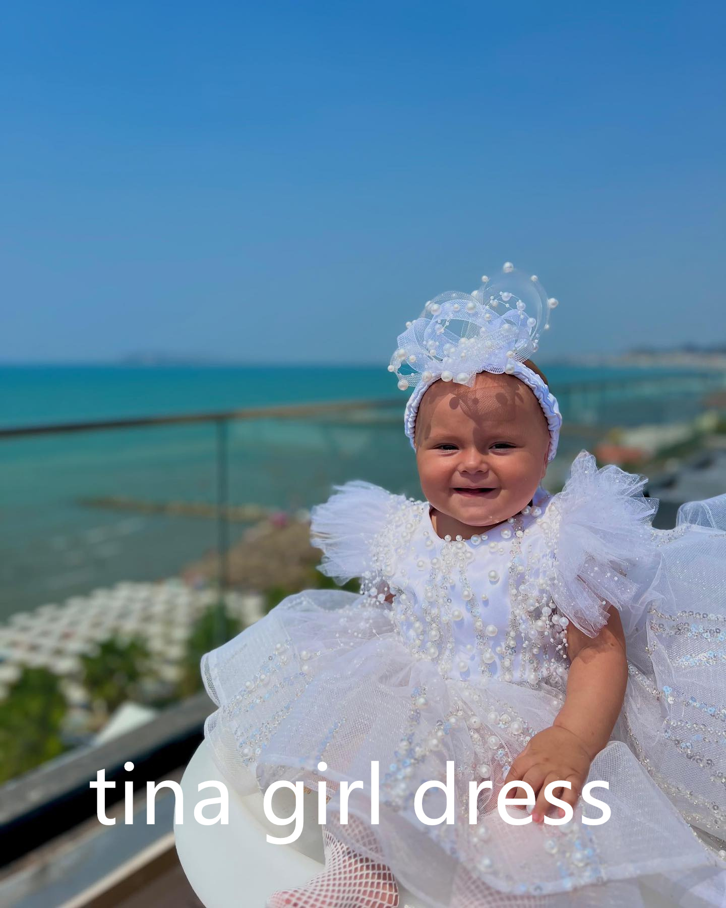 Princess White Flower Girl Dre - огляд і ціна Toddler Girl Tulle Party Dress