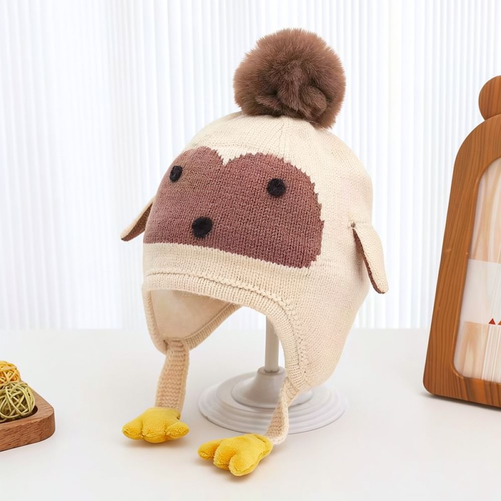 Adorable Baby Knitted Earflap  - огляд і ціна Infant Beanie Hat With Ears