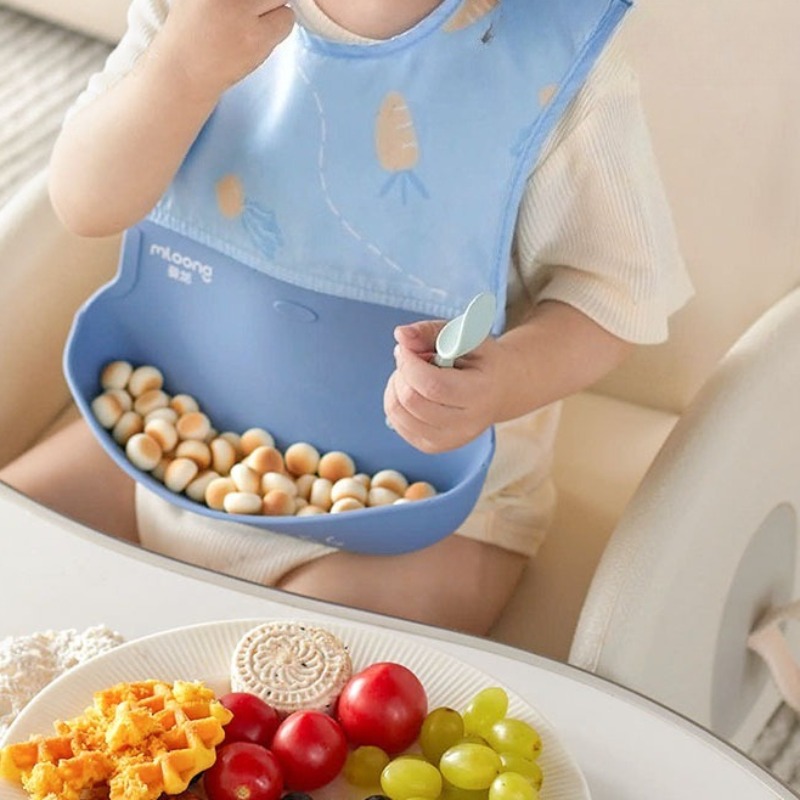 Children's Waterproof Bib Baby - огляд і ціна Waterproof Baby Bibs Silicone
