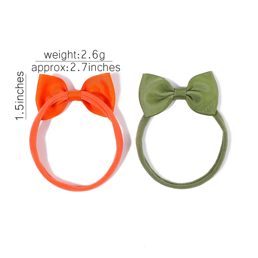 5Pcs/Set Girls Solid Color Bow - огляд і ціна Baby Gear