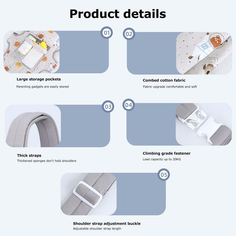 Portable Baby Carrier Bag Ergo - огляд і ціна Ergonomic Baby Carrier Newborn To Toddler