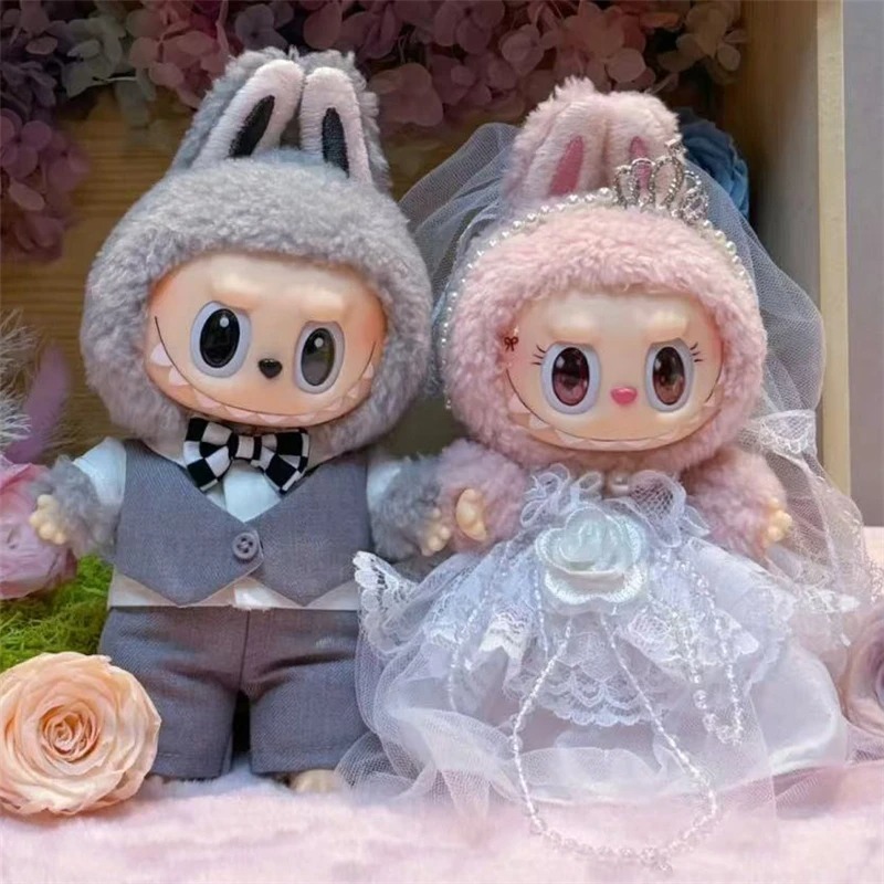 15 17cm For Labubu Doll Weddin - огляд і ціна Baby Clothes