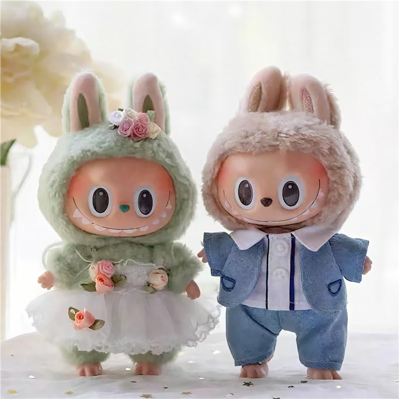 15 17cm For Labubu Doll Weddin - огляд і ціна Baby Clothes