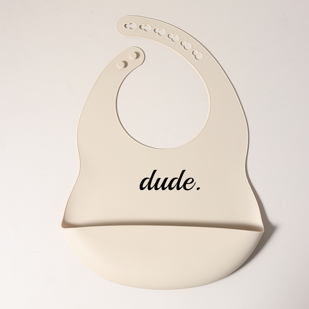 silicone bibs quote message wa - огляд і ціна Waterproof Baby Bibs Silicone