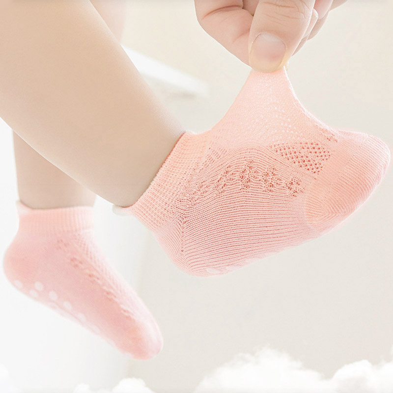 5 Pairs Kids Non-Slip Socks Cu - огляд і ціна Unisex Baby Socks Non Slip