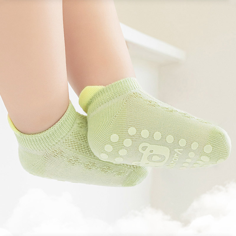 5 Pairs Kids Non-Slip Socks Cu - огляд і ціна Unisex Baby Socks Non Slip
