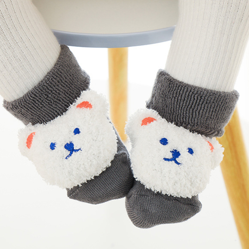 Thick Coral Fleece Baby Socks  - огляд і ціна Unisex Baby Socks Non Slip