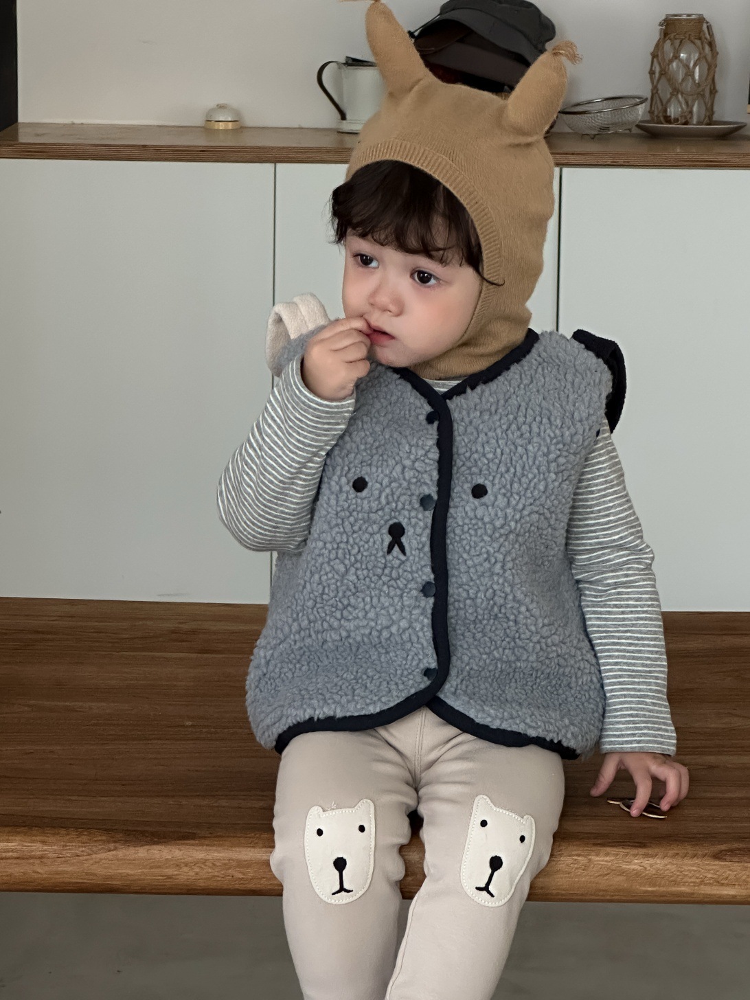 2025 Winter New Baby Sleeveles - огляд і ціна Toddler Boy Winter Fleece Jacket
