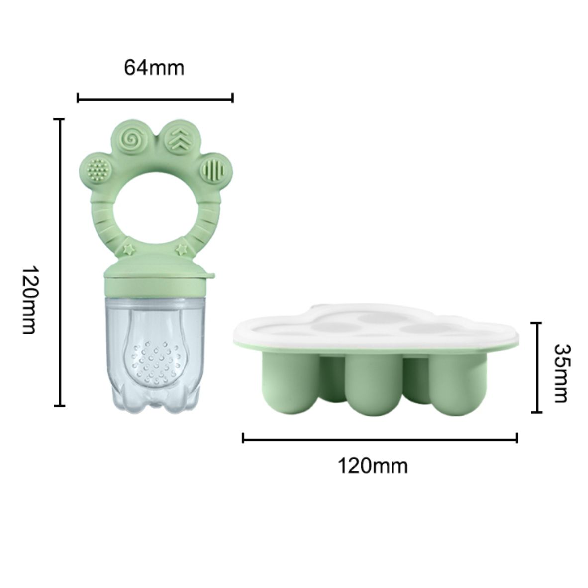 Baby Fruit Food Feeder & Freez - огляд і ціна Feeding