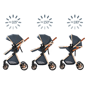 2-in-1 Baby Stroller Compact L - огляд і ціна Lightweight Foldable Baby Stroller Compact