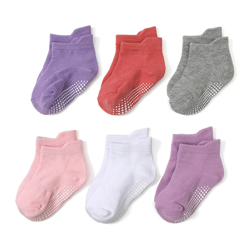 6-Pack Baby Floor Socks  Strip - огляд і ціна Unisex Baby Socks Non Slip