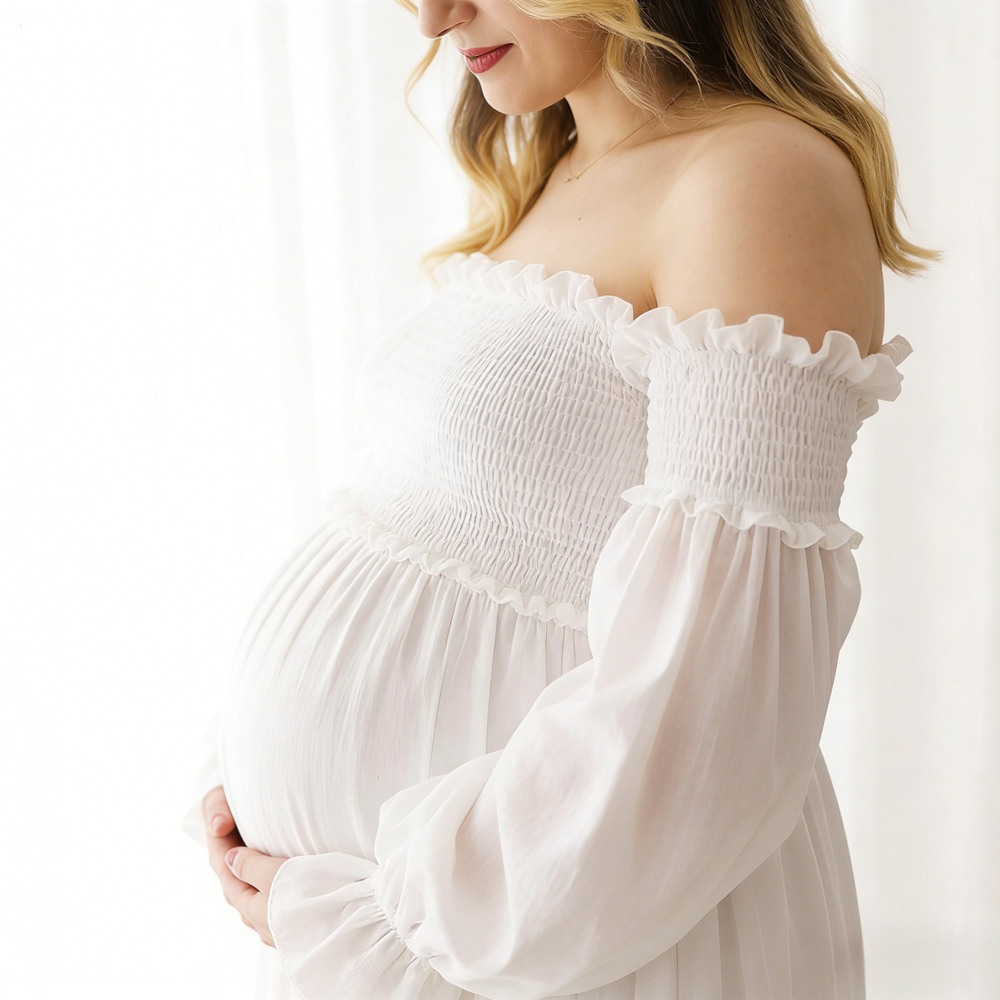Maternity Dress Photography Wh - огляд і ціна Maternity Wear