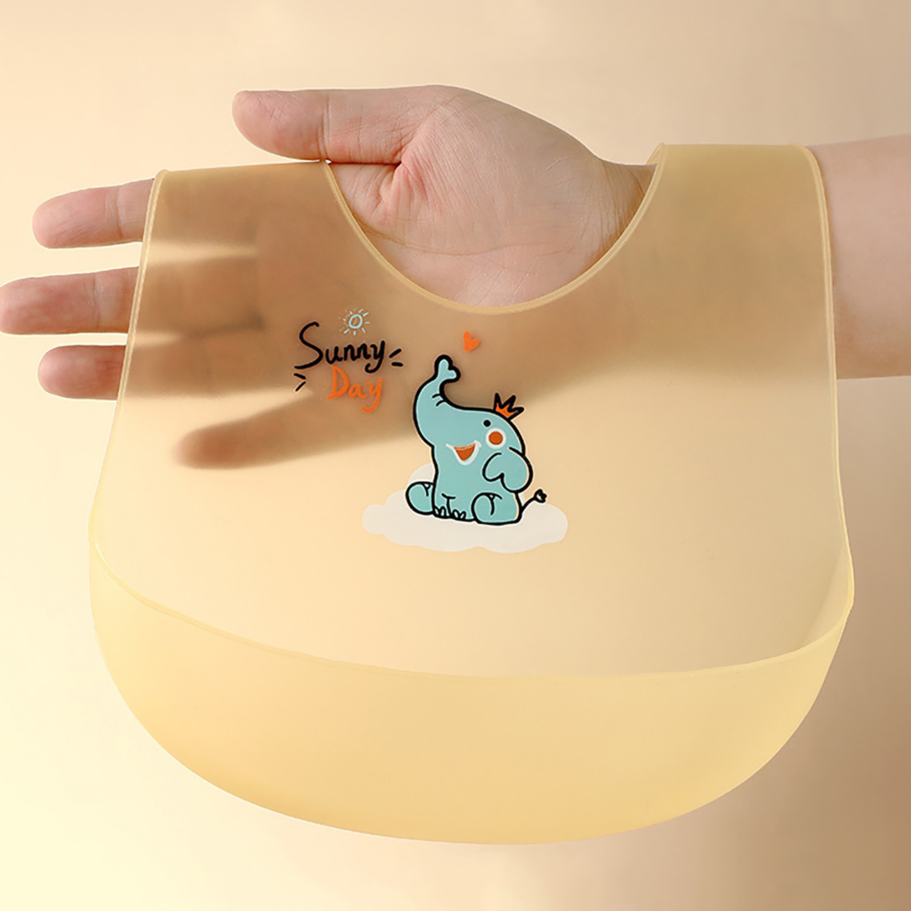 0-1Year Baby Silicone Bib Summ - огляд і ціна Waterproof Baby Bibs Silicone