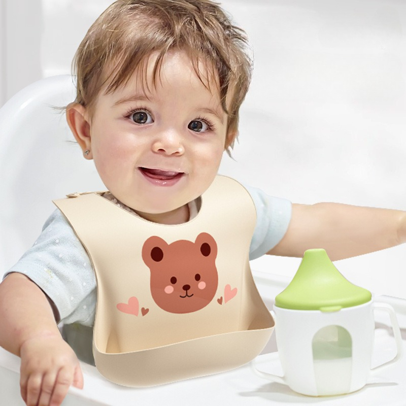 Waterproof Baby Bibs Soft Sili - огляд і ціна Waterproof Baby Bibs Silicone