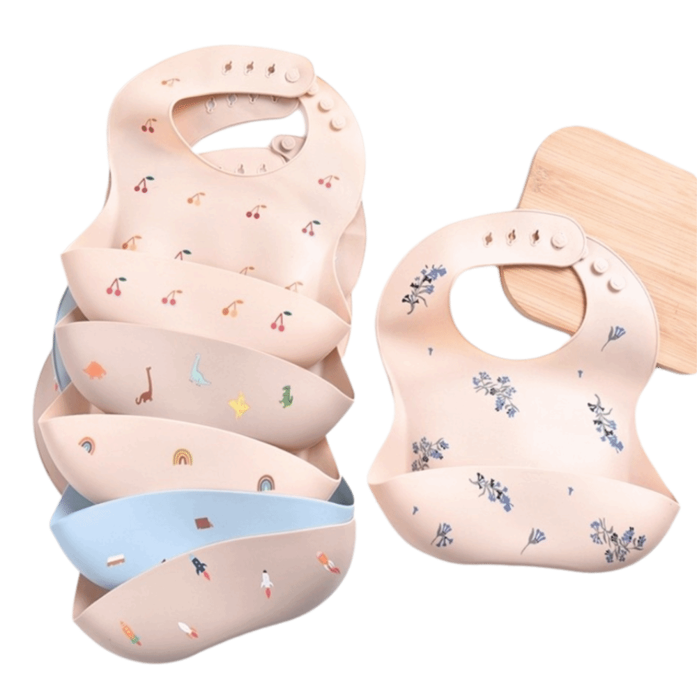 New Silicone Baby Eating Bib A - огляд і ціна Waterproof Baby Bibs Silicone