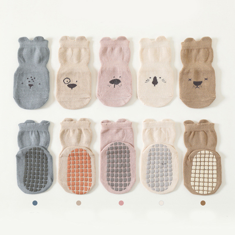 3/5 Pairs Baby Adorable Animal - огляд і ціна Unisex Baby Socks Non Slip