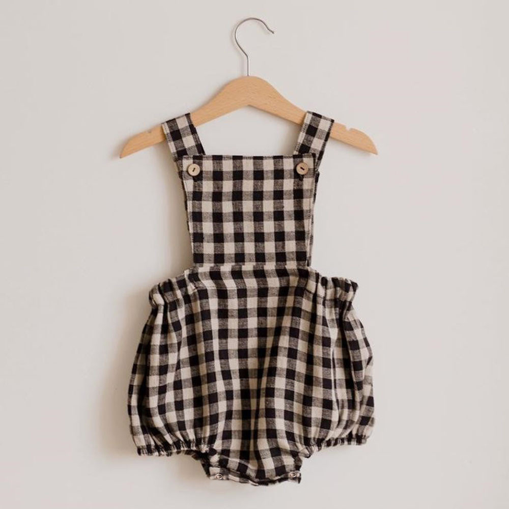 Newborn Baby Boy Girl Romper F - огляд і ціна Baby Summer Linen Sleeveless Jumpsuit