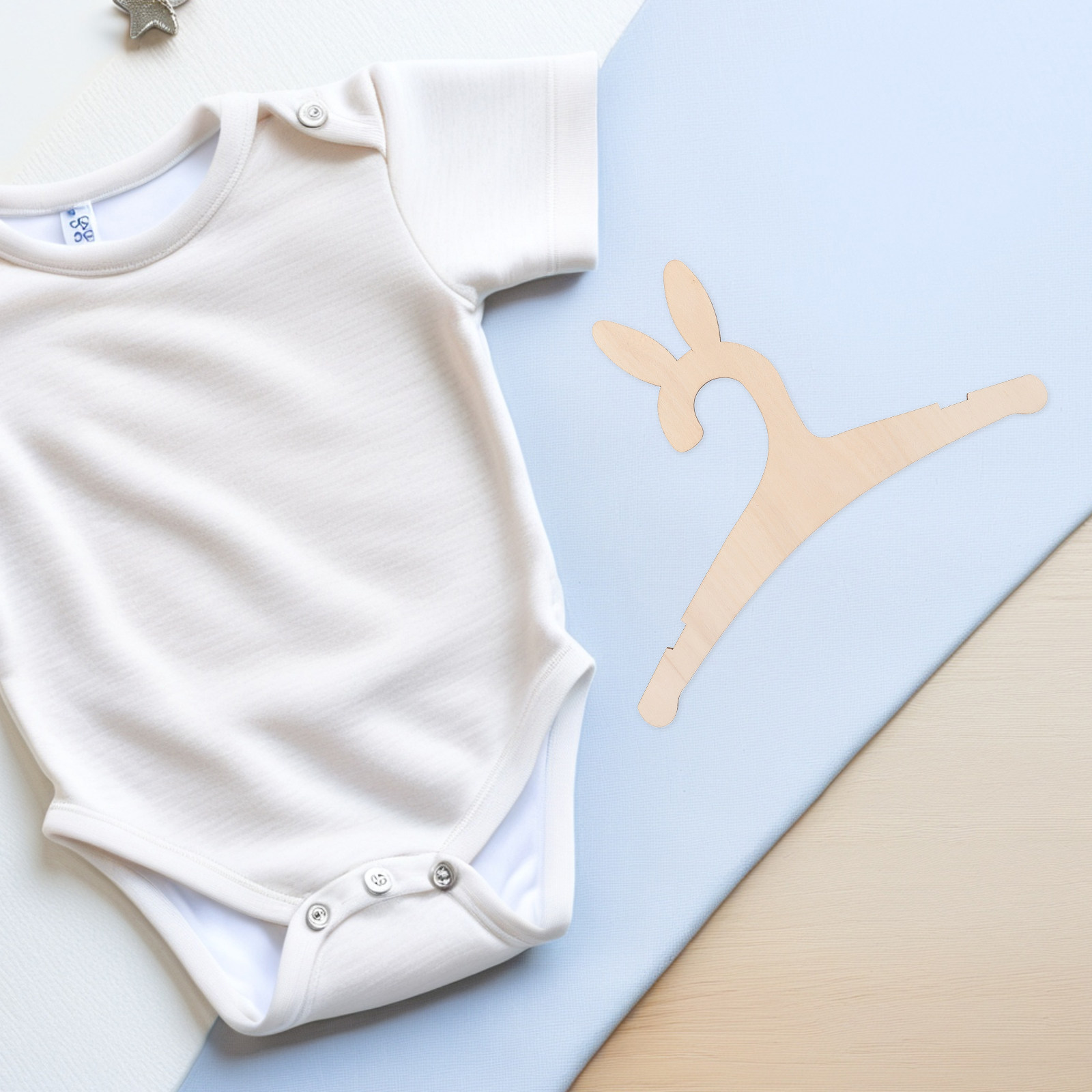 Wooden Baby Clothes Hangers 5  - огляд і ціна Baby Clothes